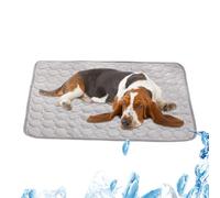 Pet Cooling Mats For Dogs 100x70cm Waterproof Cat Pad, Ice Silk Cloth Cat Cooling Sleeping Blanket, Foldable Sleeping Mattress Hot Weather Pet Supplies For Lawn Balcony Park Beach Living Room Picnic
