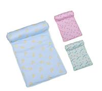 Pet Cooling Mats, Self C-ooling Ma-t Bed For Dogs, Foldable Washable Pet Co-oling M-at, Breathable Keeps Cool Kitten Ice Pad Cushion, Puppy Coo-ling Blanket With Pillow, Cute Sleeping Pad