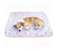 Pet Cooling Pad 60x50cm Polyester Fiber Scratch-Resistant For Cat