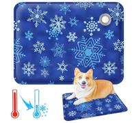 Pet Cooling Pad for Dogs and Cats - PVC Material with Ice Gel - Waterproof Foldable Design - Advanced Cooling Technology - Universal Pet Compatibility - Indoor Outdoor Travel Use