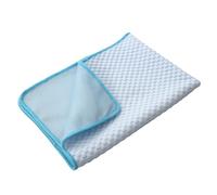 Pet Cooling Pad - Gel Chill Mat for Dogs and Cats, Heat Relief Summer Bed | Reusable Cooling Crate Mat, Anti-Auger Heart Pet Cushion, Ice Pad, Floor, Indoor Use