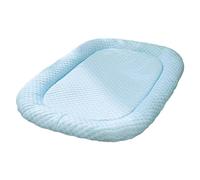 Pet Cooling Pad, Pet Ice Pad, Dog Ice Mat - Chin Support, Soft Cool Mat, Non Slip Washable for Dogs, Small