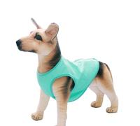 Pet Cooling Vest, Dog Ice Cool Harness Coats, Cooler Clothes with Magic Tape, Lightweight Soft Breathable Mesh Fabric Apparel Summer Heat Relief Jackets for Dogs Outdoor Hiking Training (Green, M)