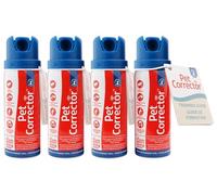 Pet Corrector Dog Trainer 4-Pack - Stops Barking, Jumping Up, Food Stealing, Furniture Deterrent, Dog Fights & Attacks. Help Control Your Pets Unwanted Behaviour. Humane, Safe & Effective, 30ml
