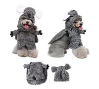 Pet Cosplay Funny Costume Claus Shape Party Fancy Festival Deadly Doll Christmas Pet Clothes Halloween Cat Costume(PF73A,L(5.5-7.5kg))