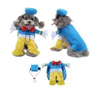 Pet Cosplay Funny Costume Claus Shape Party Fancy Festival Deadly Doll Christmas Pet Clothes Halloween Cat Costume(PF89,XL(8-10kg))