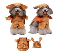 Pet Cosplay Funny Costume Claus Shape Party Fancy Festival Deadly Doll Christmas Pet Clothes Halloween Cat Costume(PF74,L(5.5-7.5kg))
