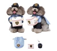 Pet Cosplay Funny Costume Claus Shape Party Fancy Festival Deadly Doll Christmas Pet Clothes Halloween Cat Costume(PF80,S(1.5-3kg))