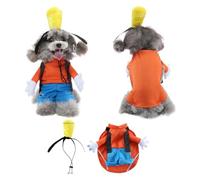 Pet Cosplay Funny Costume Claus Shape Party Fancy Festival Deadly Doll Christmas Pet Clothes Halloween Cat Costume(PF90,XL(8-10kg))