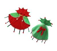 Pet Costume Santa Outfit Soft Comfortable Component Perfect for Holiday Photos Parties Christmas Outfit