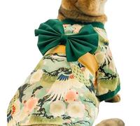 Pet Costumes Kimono, Japanese Dog Costume,Dog Costumes Cartoon Costume for Puppy and Cat - Japanese Kimono Dog Clothes, Bow Cat Clothes