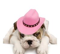 Pet Cowboy Hat, Pet Cowboy Costume Accessories, Dog Cat Party Accessories Cosplay Caps for Daily Wear Carnival Holiday Halloween Christmas