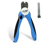 Pet Craft Supply Dog & Cat Pets Nail Clippers and Trimmers - with Safety Guard to Avoid Over Cutting, Bonus Nail File - Essential Puppies Supplies Grooming Kit