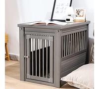 pet crate Multi-Functional Pet Cage Crate, Furniture Dog Crate End Table, Detachable Pet Kennels with Doors, Medium and Large Dog House for Indoor Use (Color : A, Size : 61 * 47 * 57cm)
