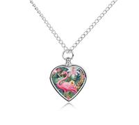 Pet Cremation Jewelry for Ashes Dog Urn Necklace Heart Vial Cremation Ash Pendant Loved One Memorial Jewelry Cat Keepsakes Necklace Customized Pet Memorial Gifts