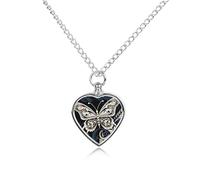 Pet Cremation Jewelry for Ashes Dog Urn Necklace Heart Vial Cremation Ash Pendant Loved One Memorial Jewelry Cat Keepsakes Necklace Customized Pet Memorial Gifts
