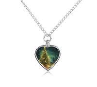Pet Cremation Jewelry for Ashes Dog Urn Necklace Heart Vial Cremation Ash Pendant Loved One Memorial Jewelry Cat Keepsakes Necklace Customized Pet Memorial Gifts
