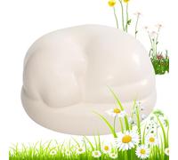 Pet Cremation Urn,Ceramic Sleeping Pose Large Capacity - Dog Cat Ashes Urn | for Nightstand Desk Shelf Living Room Apartment Storeroom Mantel