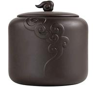 Pet Cremation Urn for Ashes Urns for Ashes Adult Large Cremation Funeral Human Remains Memorial Urn Keepsake Pet Casket Multifunctional Purple Sand Sealed Cans (Size: 18cm * 19cm) Cremation urns YZJL