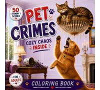 PET CRIMES: A Naughty Animal Coloring Book for Adults (Cozy Chaos Inside)