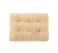 Pet Cushion Plush Pet Bed Mat, 110 X 75 Cm, XXL Size, Machine Washable(Apricot)