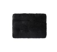 Pet Cushion Plush Pet Bed Mat, 110 X 75 Cm, XXL Size, Machine Washable(Black)