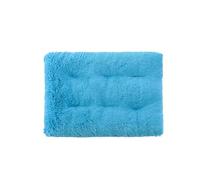 Pet Cushion Plush Pet Bed Mat, 110 X 75 Cm, XXL Size, Machine Washable(Blue)
