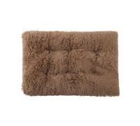 Pet Cushion Plush Pet Bed Mat, 110 X 75 Cm, XXL Size, Machine Washable(Khaki)