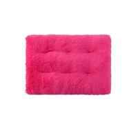 Pet Cushion Plush Pet Bed Mat, 110 X 75 Cm, XXL Size, Machine Washable(Rose Red)
