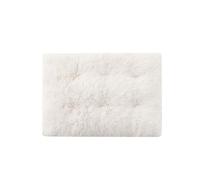 Pet Cushion Plush Pet Bed Mat, 110 X 75 Cm, XXL Size, Machine Washable(White)