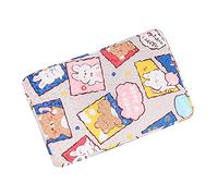 Pet Cushion Scratch Resistant Soft Comfortable Pure Cotton Dog Bed for Home Universal Four Seasons Friends Family Cat Mat (Animal 40x30cm/15.75x11.81in (Recommended Within)