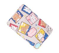 Pet Cushion Scratch Resistant Soft Comfortable Pure Cotton Dog Bed for Home Universal Four Seasons Friends Family Cat Mat (Animal 60x45cm/23.62x17.72in (Recommended Within)