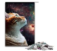 Pet Cute Cat Pieces Puzzle Gifts Jigsaw Puzzles Perfect for Teenagers & Collectors Ideal Home Decor & Travel Gift 1000 PCS(75x50cm)