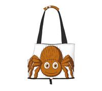 Pet-Cute Tarantula Spider print portable bag, lightweight and breathable, suitable for taking small pets out.