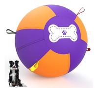 Pet Deluxe Herding Ball Replacement Cover 18" for Large Dogs, Zip-On Protective Sleeve Balls, 900D Waterproof Tear-Resistant Oxford with Multi-Play Handles, Machine Washable, Cover Only
