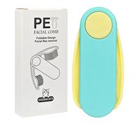 Pet Dematting Comb - Foldable Double-Sided Pet Grooming Brush - Cats Lice Comb | for Small Medium Puppy Kitten Home Indoor Outdoor Garden Yard Walking Park