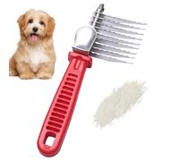 Pet Dematting Comb,Matted Hair Brush Grooming Comb - Smooth Ergonomic Cats Dematting Brush Tools Supplies for Families Friends Indoor Outdoor Safe Easy Use