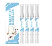 Pet Dental Cleaning Pen, Portable Cat Dental Cleaning Tool, 2-Pack, Prevents Tooth Discoloration, Effectively Controls Odor, Keeps Breath Fresh, Daily Care