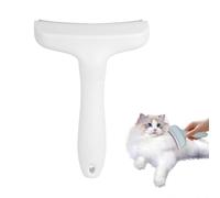 Pet Deshedding Brush - Cats Hair Comb Deshedding Brushes for Undercoat & Short Hair, Short Haired Undercoat Cat Brush, Grooming Cat Hair Brushes for Shedding for Dogs/Cats/Pet - M White 0802
