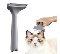 Pet Deshedding Comb,1Pc Dog Grooming Brush for Shedding,Short Haired Undercoat Cat Deshedding Brush Hair Remover for Dogs Cats Grooming Combbing Shedding (B Grey)