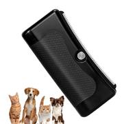 Pet Deshedding Tool, Dog Grooming Comb with Curved Blade & Anti-Slip Handle for Dogs Cats Shedding Undercoat Grooming Mud Removal