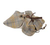 Pet Detective Costume | Famous Detective-Dog Outfit | Cute Clothes Set with Winter Cape, Cloak, Hat | Halloween Costumed, Photo Prop, Fashionable Pets Dress-Up Apparel