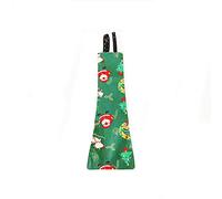 Pet Diaper Poultry Clothes Costume for Duck Hen Chicken Birds Cute Christmas Themed Print Elastic Shoulder Straps Duck Diapers for Real Ducks Washable for Pekin Ducks Ducklings Large Small