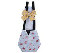 Pet Diaper Poultry Clothes for Chicken Multiple Cute Print with Elastic Shoulder Straps Bird Nappies Diapers for Baby Real Ducks Washable Small Large