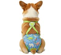 Pet Diaper Washable Panties with Suspender | Reusable Doggy Diaper for Outdoor Travel Car Crate Kennel Yard Park Beach Camping Home Apartment Indoor