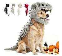 Pet Dinosaur Costume, Dog Halloween Costumes (75cm,Grey)
