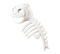 Pet Dinosaur Costume,Soft Plush T-Rex Skeleton Halloween Costume for Dogs | Cosplay Clothes for Medium & Large Dog Cats Funny Adorable Glow-in-the-Dark Dino Outfits For Party Family(M-17.72 inch)