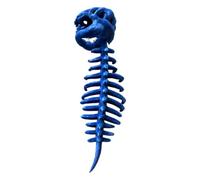 Pet Dinosaur Costume,Soft Plush T-Rex Skeleton Halloween Costume for Dogs | Cosplay Clothes for Medium & Large Dog Cats Funny Adorable Glow-in-the-Dark Dino Outfits For Party Family(E-31.5 inch)