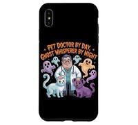 Pet Doctor By Day Ghost Whisperer By Night Halloween Vet Case for iPhone XS Max