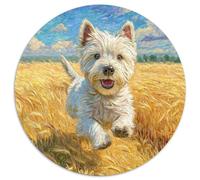 Pet Dog 1000 Piece Jigsaw Puzzle for Women, Men Animal Theme Colourful Jigsaws Educational Games Creativity & Gift Giving 1000pcs (67.5x67.5cm)